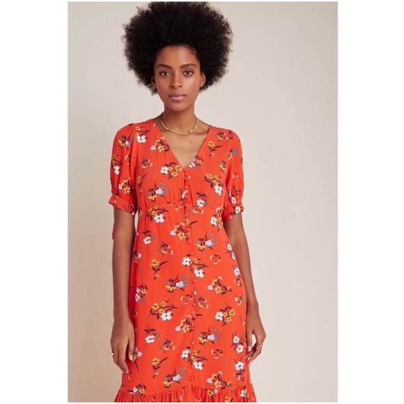 Anthropologie Eudora Midi Dress - Picture 8 of 15